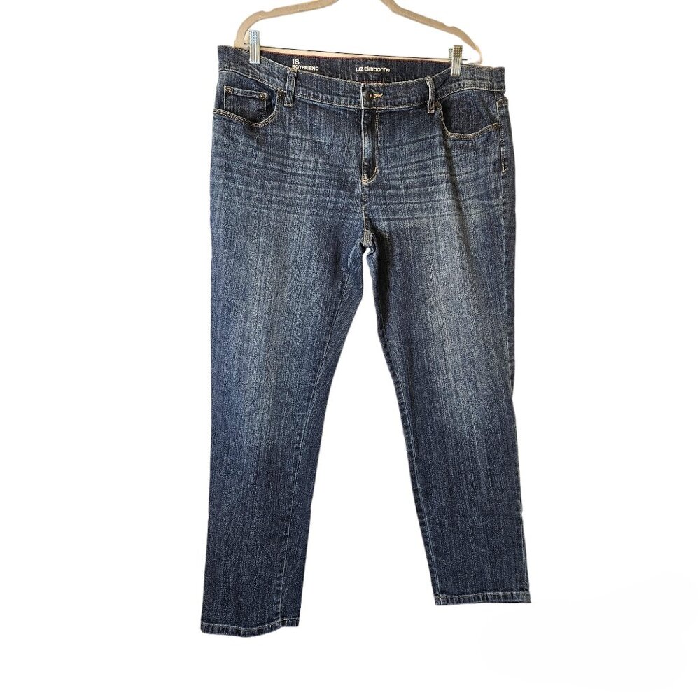 Liz Claiborne Boyfriend Skinny Jeans Size 18